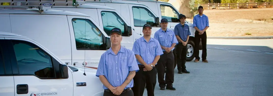 KIC Refrigeration crew ready for Mini Split Repair jobs across Gulf Breeze